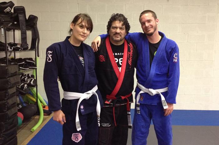 Rigan Machado seminar way back as a white (almost blue) belt