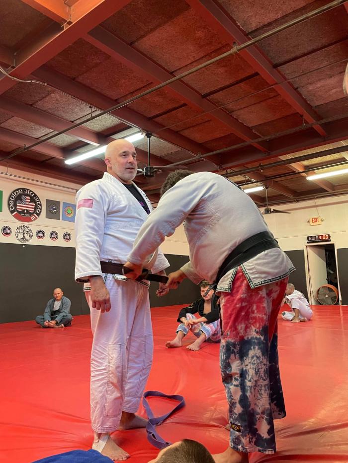 Brown belt!