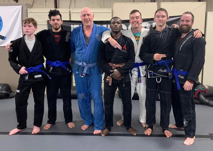 Blue belt · April 12, 2022 · Promoted by Anthony Jones