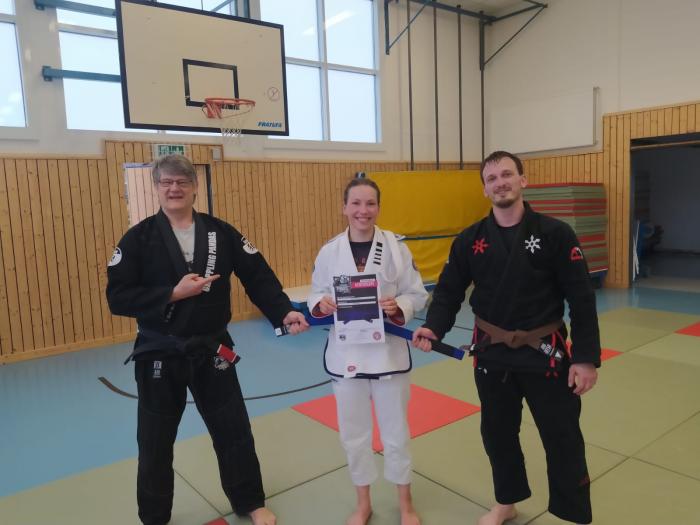 Blue belt · April 12, 2022 · Promoted by Juan De La Fuente Briones