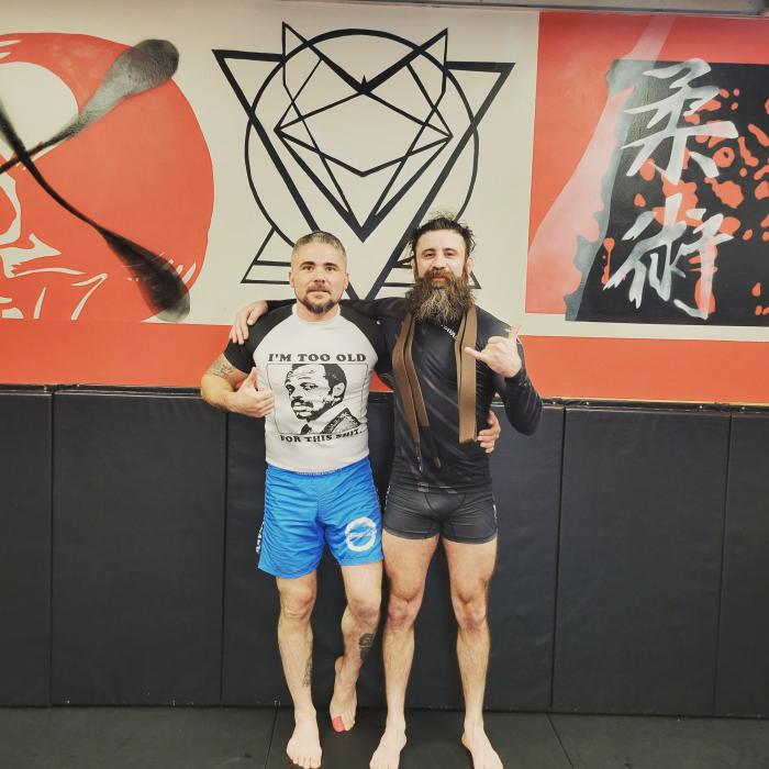 Brown belt · April 14, 2022 · Promoted by Ryan Villalobos