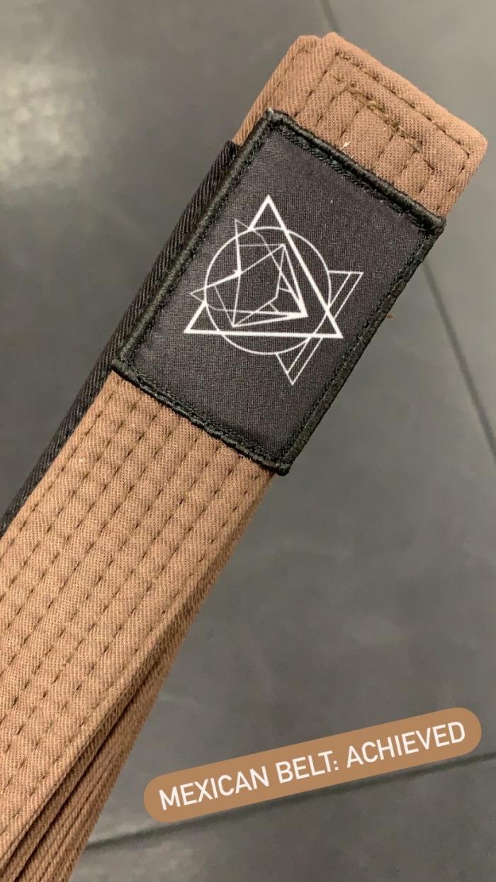 Brown belt · November 23, 2021 · Promoted by Ryan Villalobos