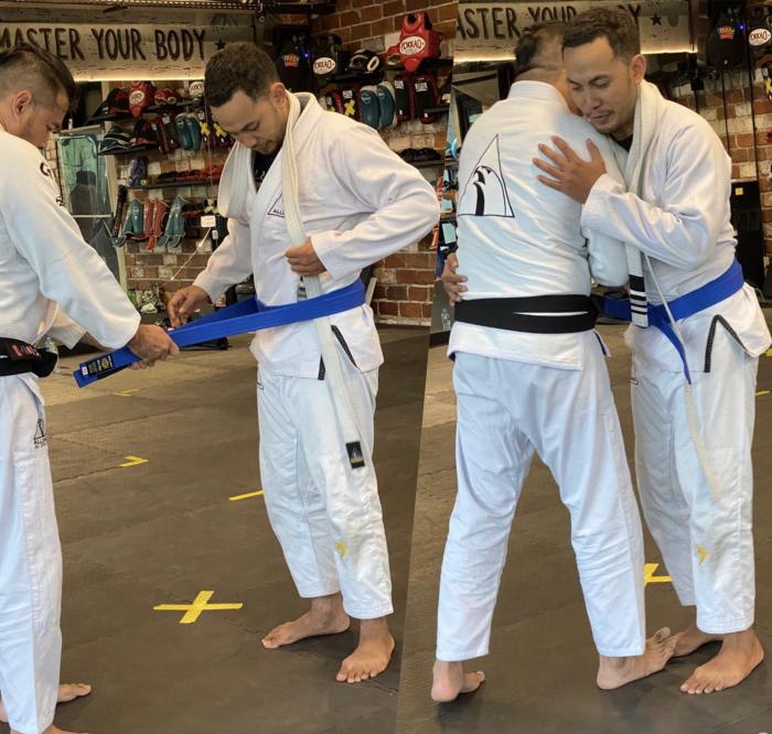 Blue belt · November 28, 2020 · Promoted by Deddy Wigraha