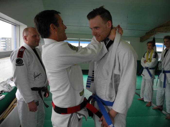Blue belt · June 1, 2011 · Promoted by Professor Sauer