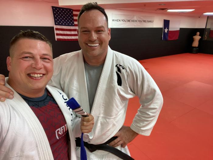 Blue belt · December 7, 2019 · Promoted by John D Machado