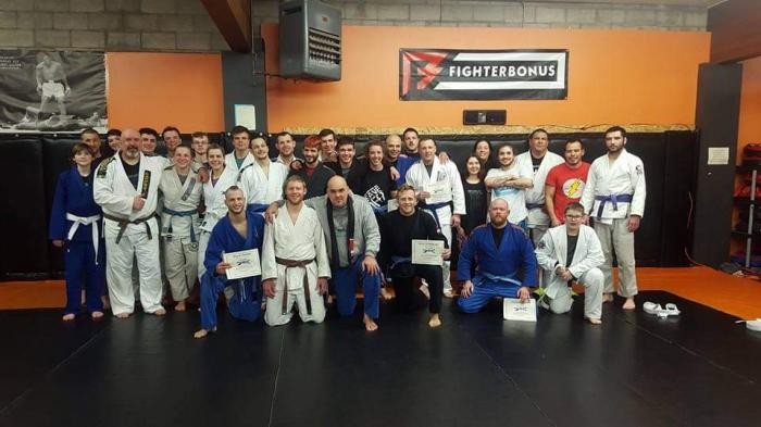 Blue belt · March 29, 2016 · Promoted by Joel Thomas