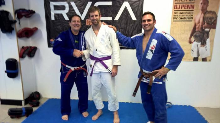 Purple belt · June 22, 2015 · Promoted by Marcus Soares