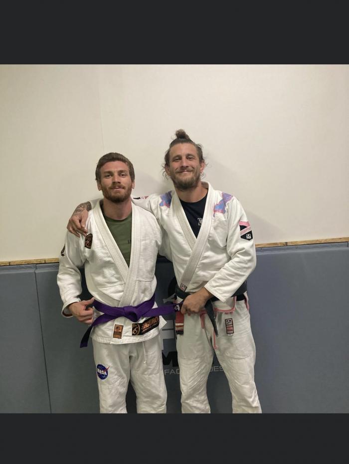 Purple belt · September 6, 2021 · Promoted by Jacob McCormick
