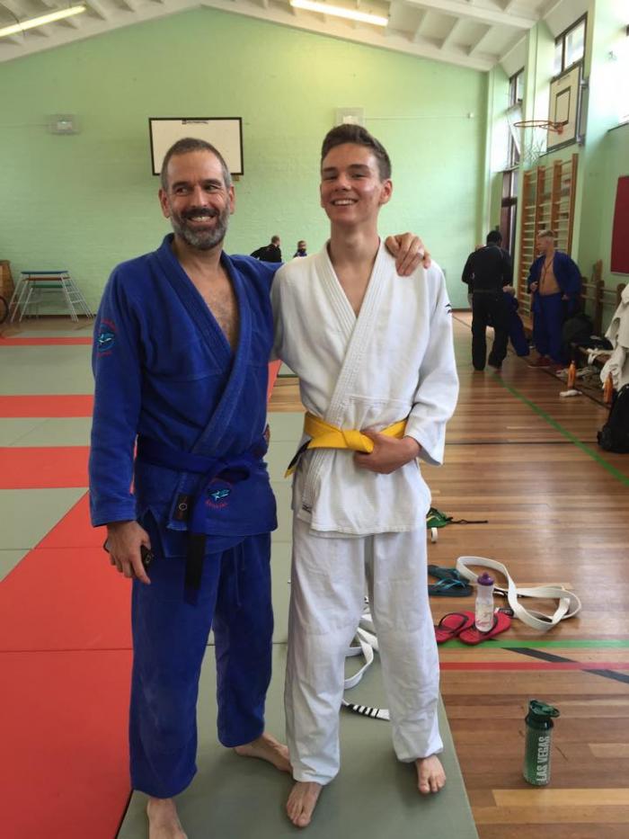Yellow belt · May 30, 2015 · Promoted by Gavin Lewis