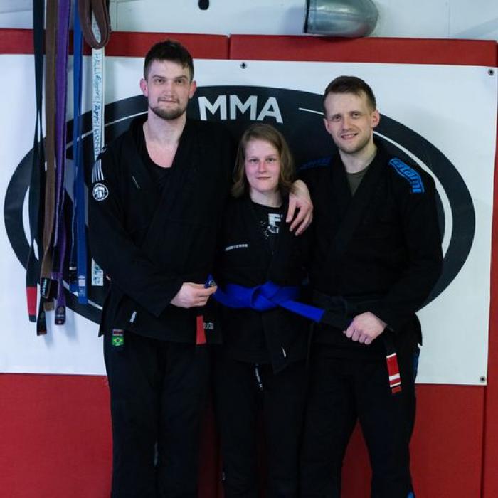 Blue belt · April 22, 2022 · Promoted by Daði Steinn Brynjarsson