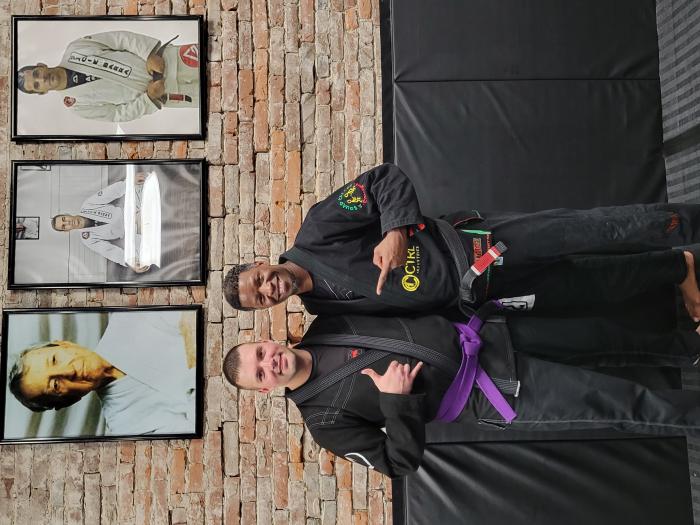 Purple belt · April 22, 2022 · Promoted by Marvin Morris
