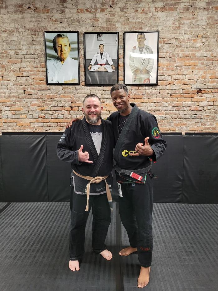 Brown belt · April 22, 2022 · Promoted by Marvin "Moe" Morris