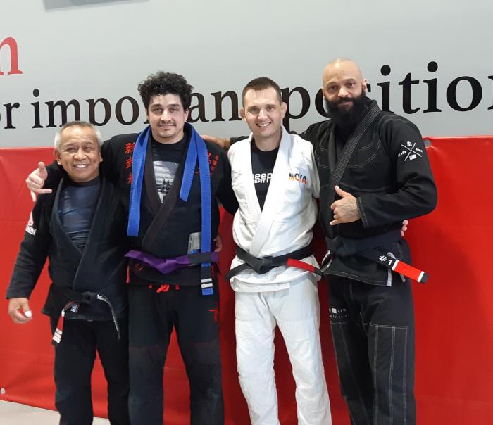 Purple belt · April 5, 2022 · Promoted by Shawn Albrecht