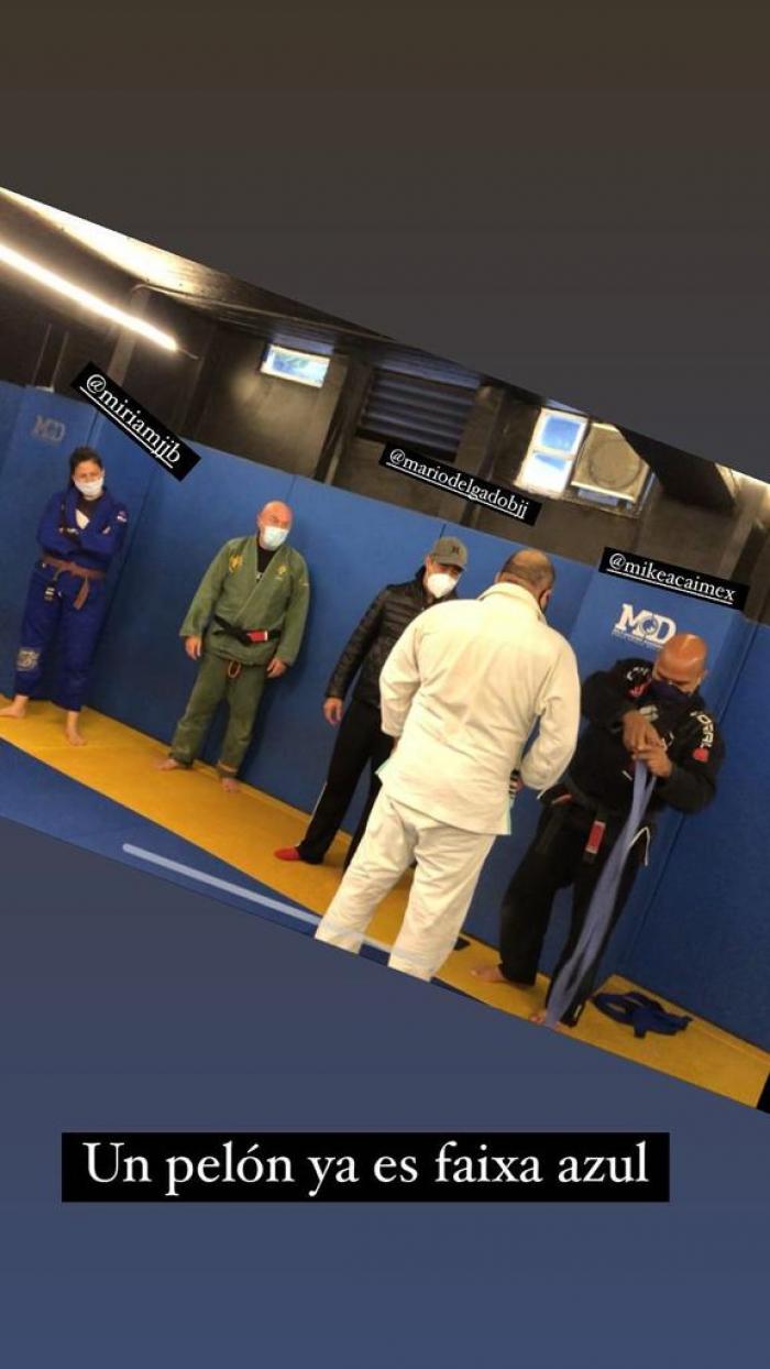 Blue belt · September 6, 2021 · Promoted by Mario Delgado