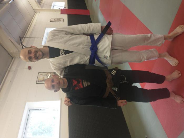 Blue belt · April 23, 2022 · Promoted by Gareth White