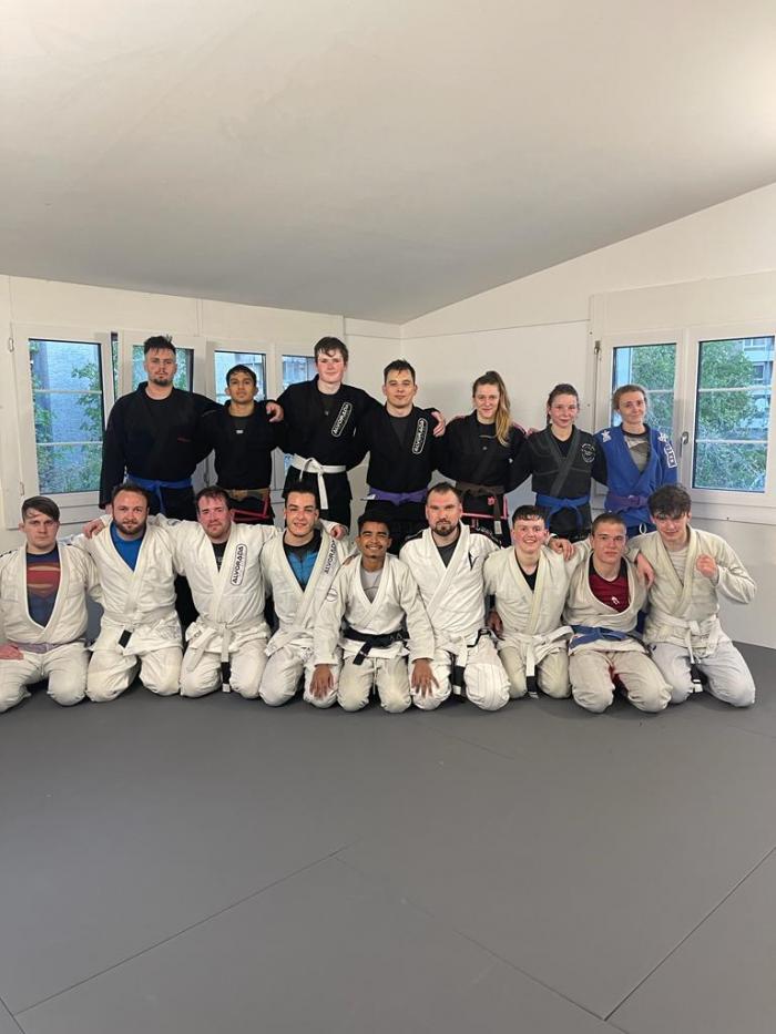 Training at Alvorada BJJ in Bern, Switzerland. 18.04.2022, Head Coach Johnif Rocha.