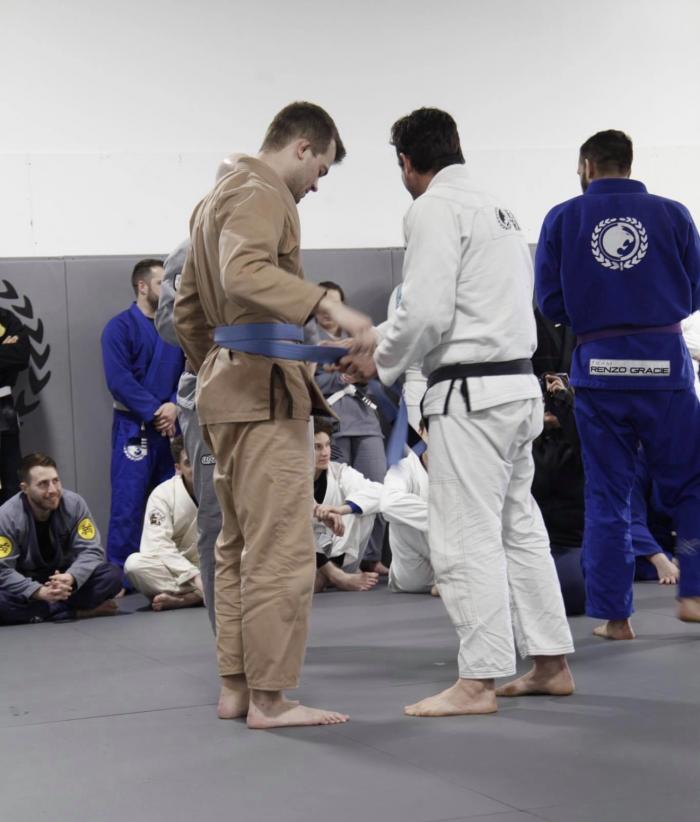 Blue belt · March 9, 2019 · Promoted by Warren Stout