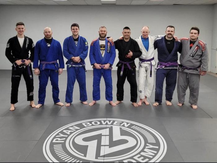 Purple belt · March 2, 2022 · Promoted by Ryan Bowen