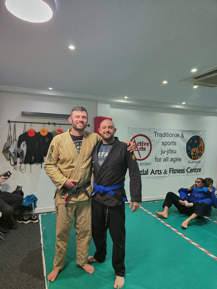 Blue belt · April 8, 2022 · Promoted by Chris Paines