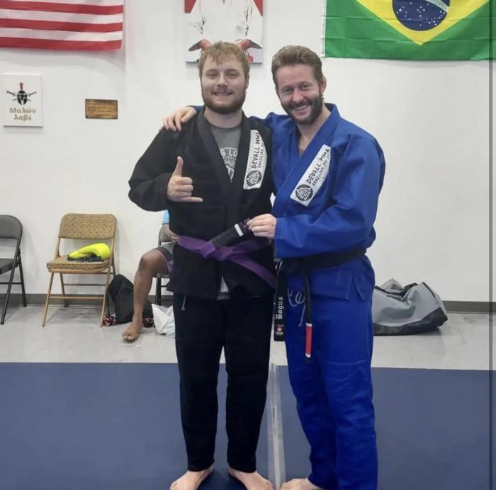 Purple belt · October 2, 2021 · Promoted by John "bogus" Devall