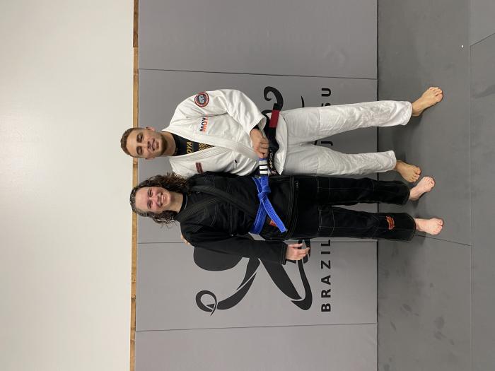 Blue belt · December 8, 2019 · Promoted by Alex Lane