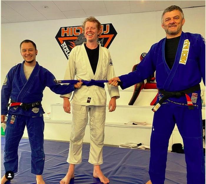 Blue belt · July 14, 2021 · Promoted by Frank Burczynski