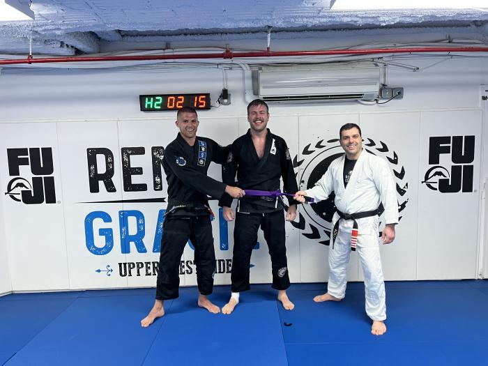 Purple belt · April 27, 2022 · Promoted by Luca Atalla