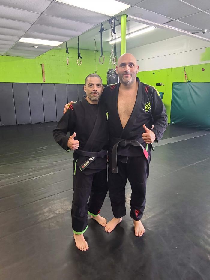 Promotion day with my “shihan”