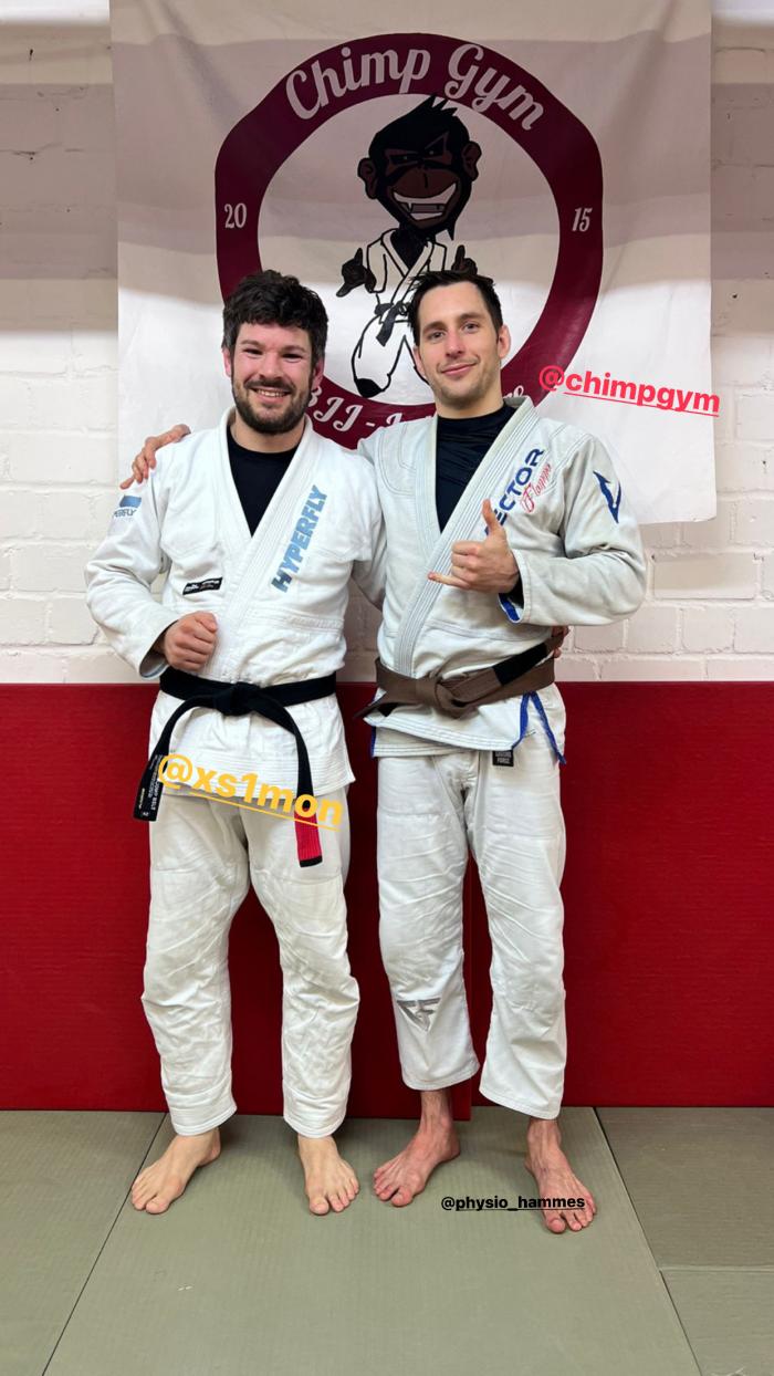 Brown belt · April 3, 2022 · Promoted by Simon Dallmann