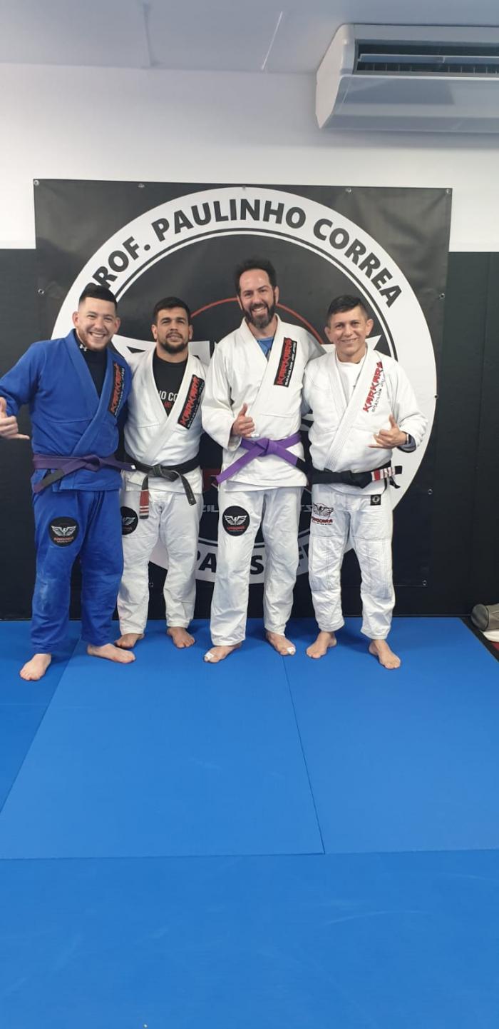 Purple belt · May 1, 2022 · Promoted by Paulinho CORREA