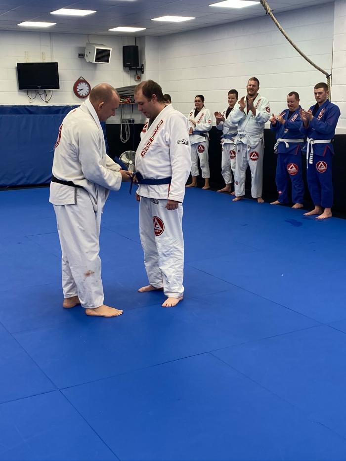Blue belt · October 11, 2019 · Promoted by Nicolai Holt