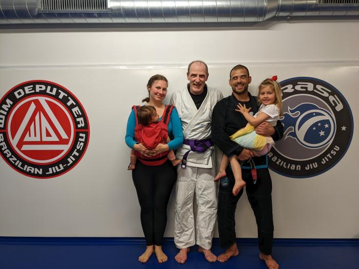 Purple belt · May 4, 2022 · Promoted by Wim Deputter