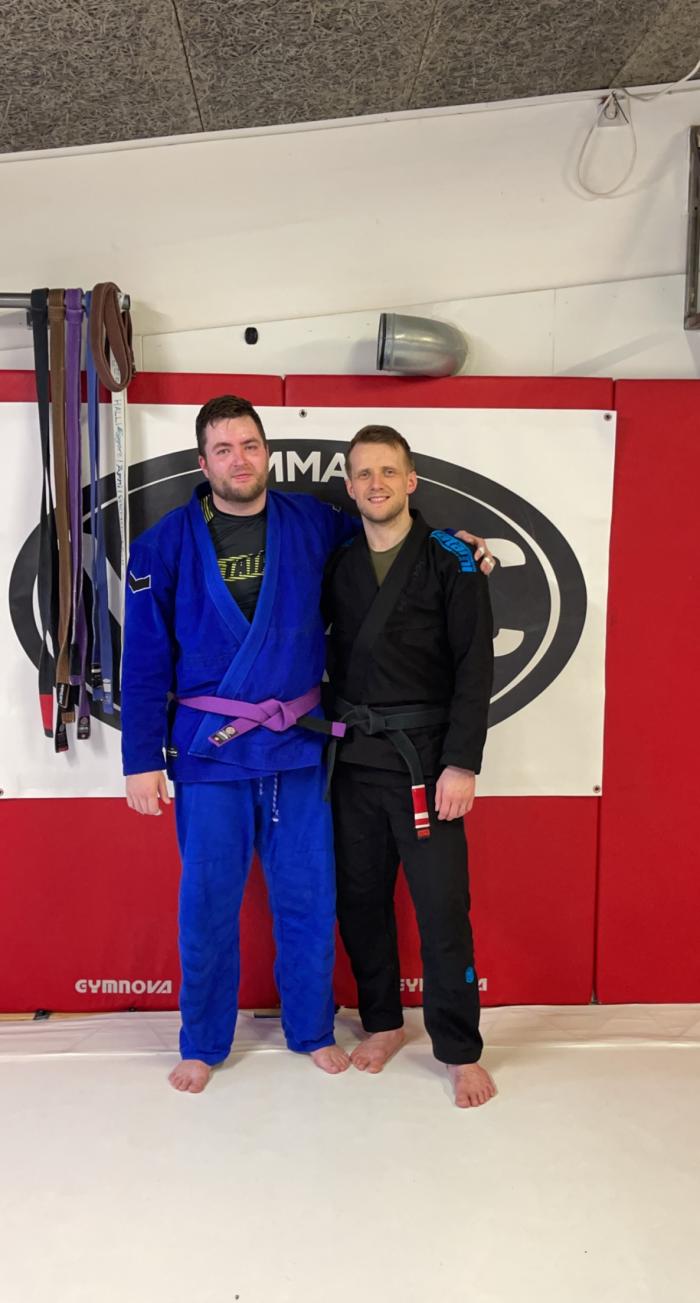 Purple belt · April 22, 2022 · Promoted by Daði Steinn Brynjarsson