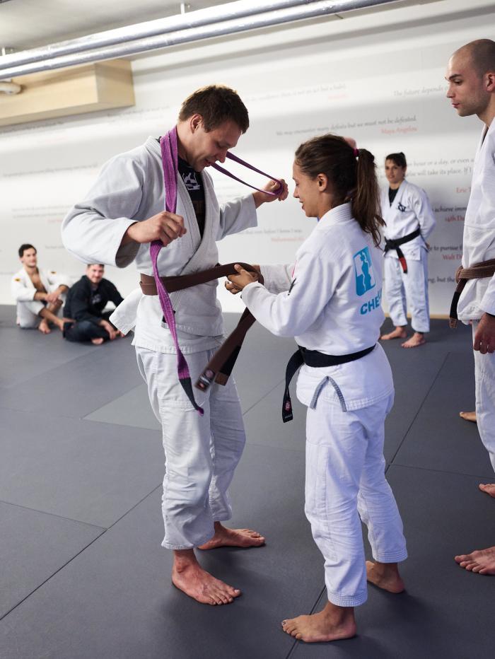 Brown belt · October 1, 2020 · Promoted by Rose El Sharouni & Remo & Kiren