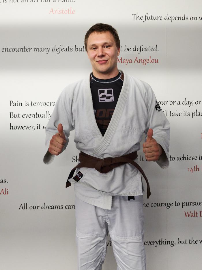 Brown belt · October 1, 2020 · Promoted by Rose El Sharouni & Remo & Kiren