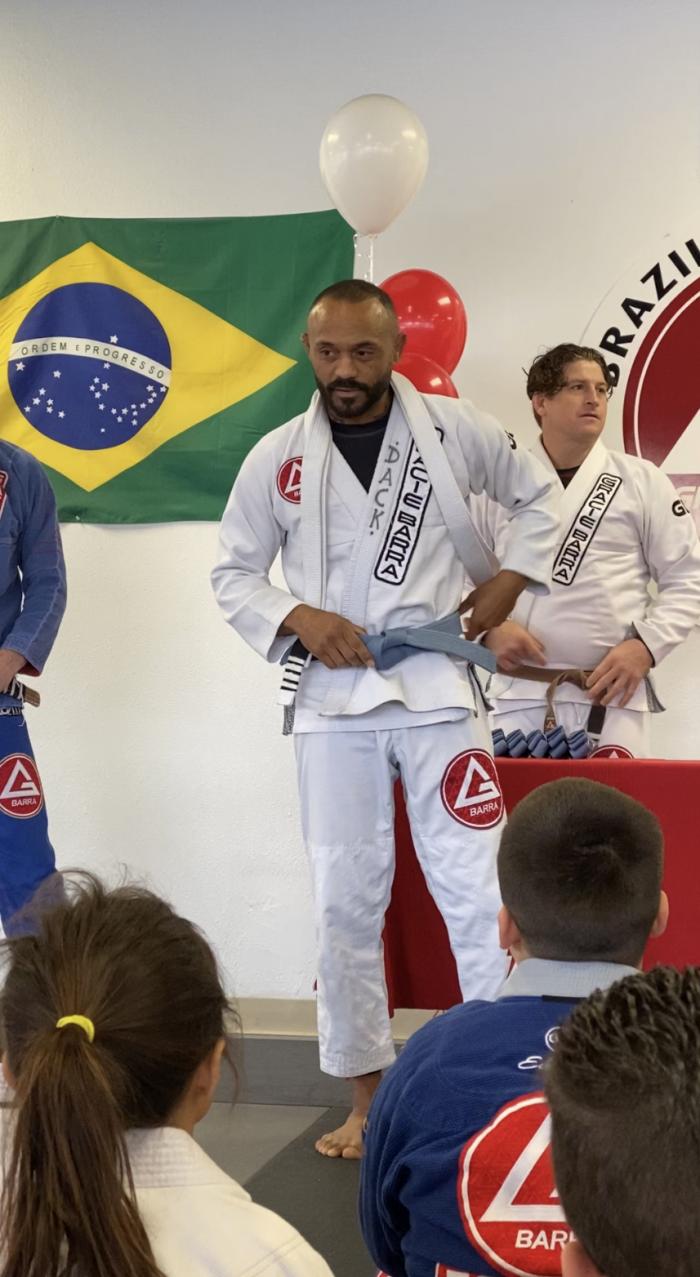 Blue belt · December 8, 2019 · Promoted by Professor Richard Henderson