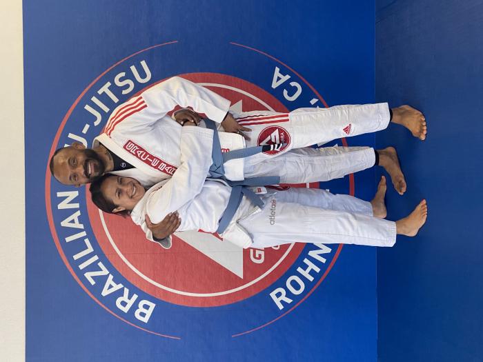 Blue belt · December 8, 2019 · Promoted by Professor Richard Henderson