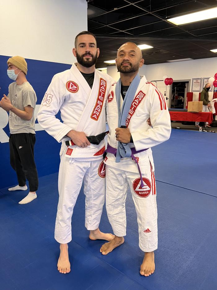 Purple belt · December 4, 2021 · Promoted by Professor Richard Henderson