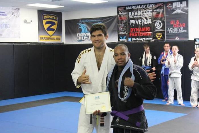 Purple belt · August 1, 2014 · Promoted by Robert Drysdale