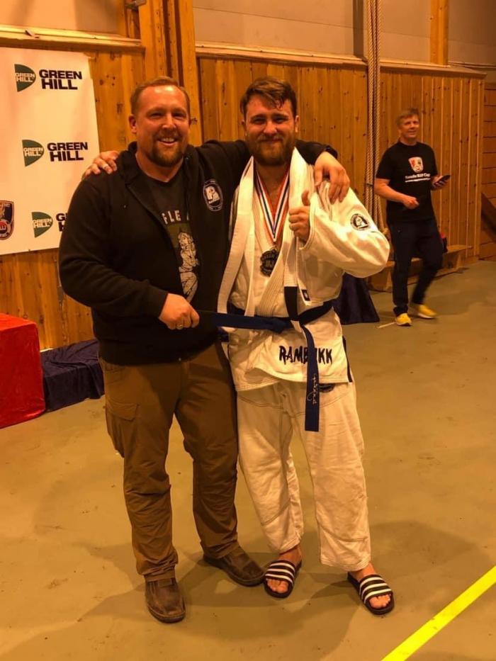 Blue belt · May 7, 2022 · Promoted by Audun Martinsen