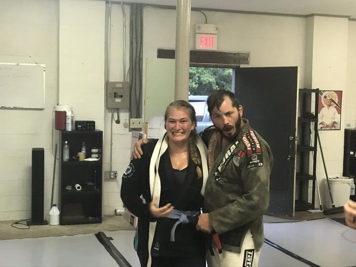 Blue belt · August 26, 2020 · Promoted by Rocky Edwards
