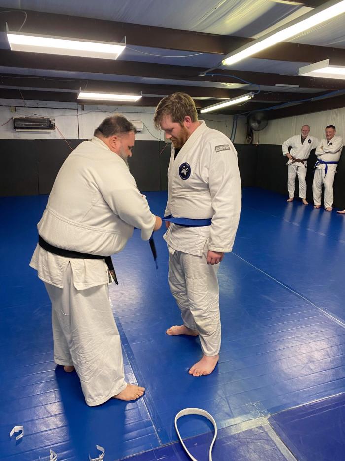 Blue belt · March 22, 2021 · Promoted by Christopher Popdan