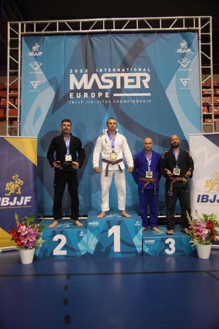 2nd Place Brown belt 2022 IBJJF Euro Masters 07.05.22