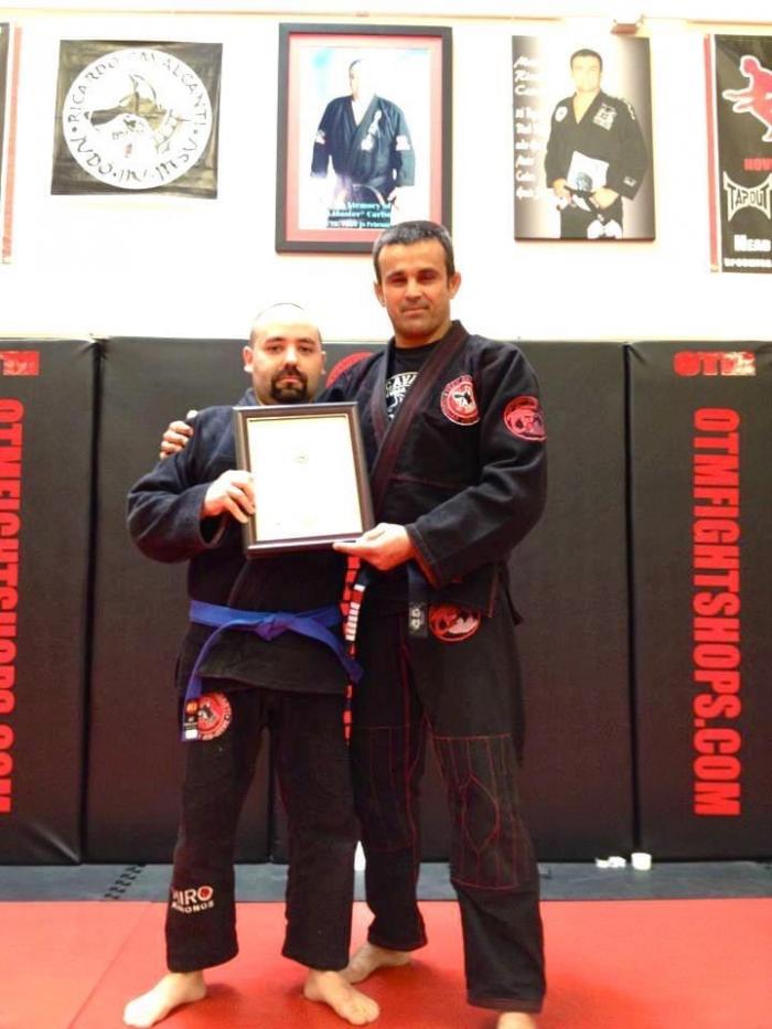Blue belt · March 25, 2012 · Promoted by Ricardo Cavalcanti