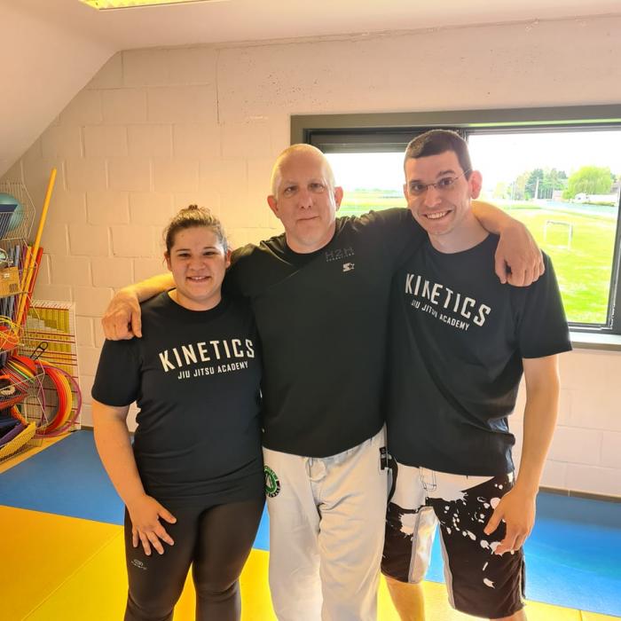 Guillotine code stage with roy marsh at kinetics Bjj