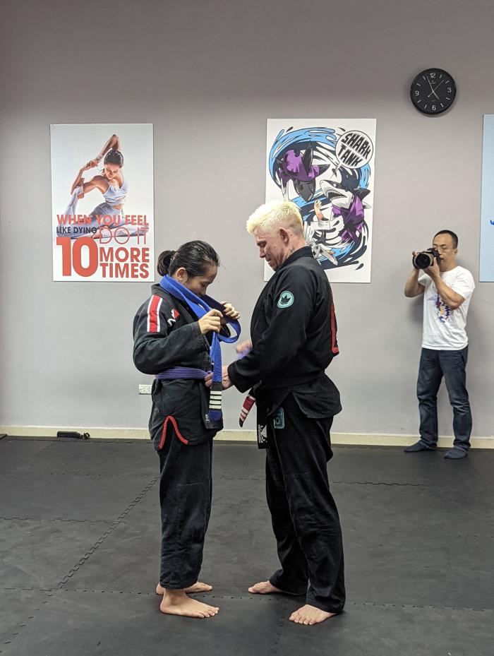 Purple belt · May 14, 2022 · Promoted by Arnaud Lepont