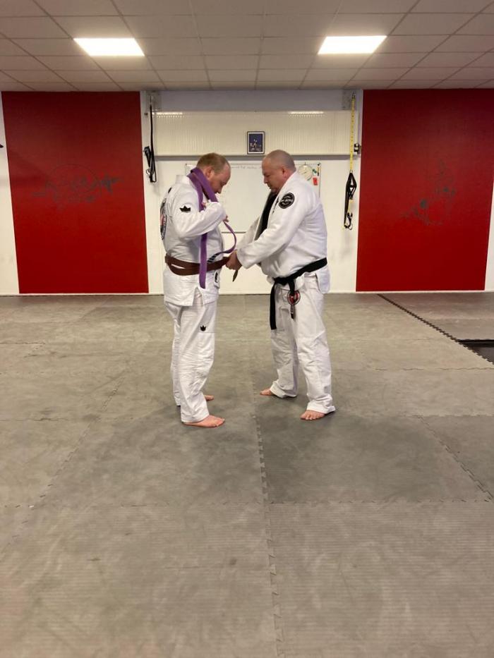 Brown belt · May 13, 2022 · Promoted by John Hartley
