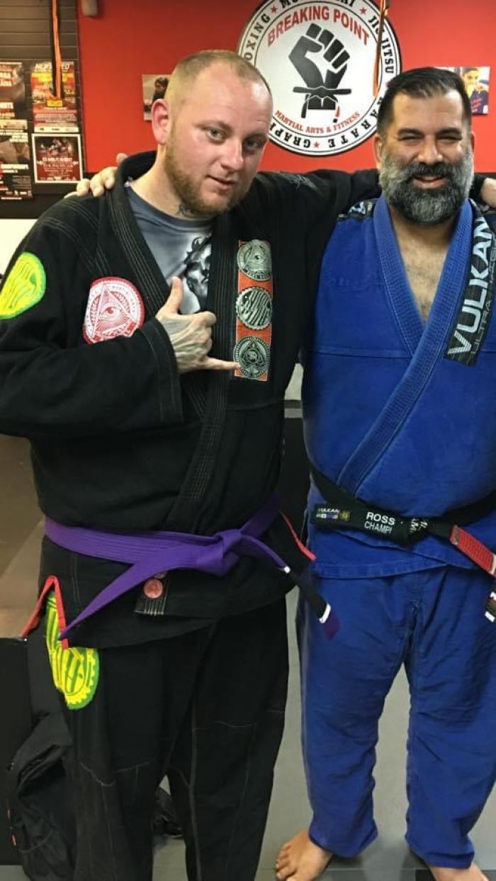 Purple belt · June 9, 2016 · Promoted by Ross Kellin