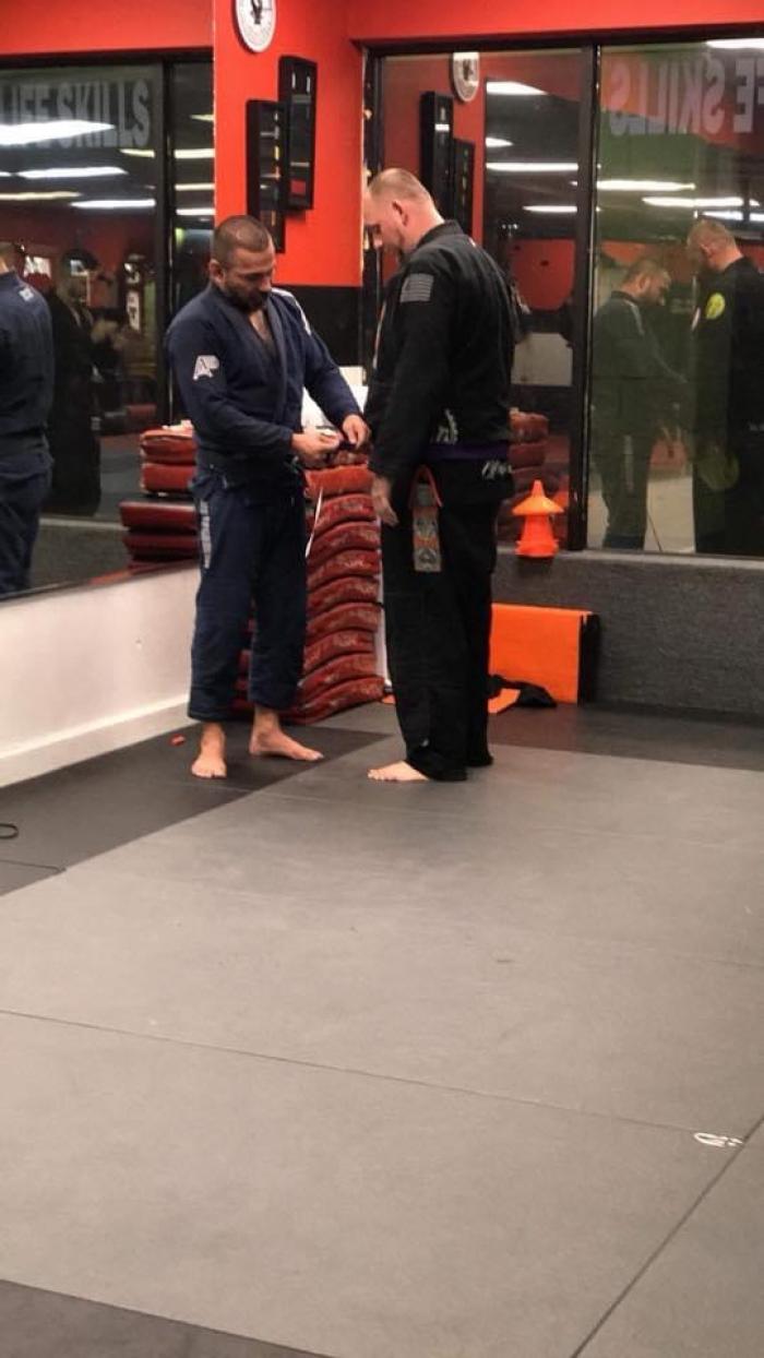 Purple belt · June 9, 2016 · Promoted by Ross Kellin