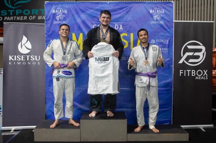 2022 Silver Medalist Purple Belt Absolute Division